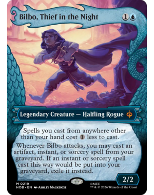 Magic: The Gathering Bilbo, Thief in the Night (Showcase) (219) Near Mint Foil