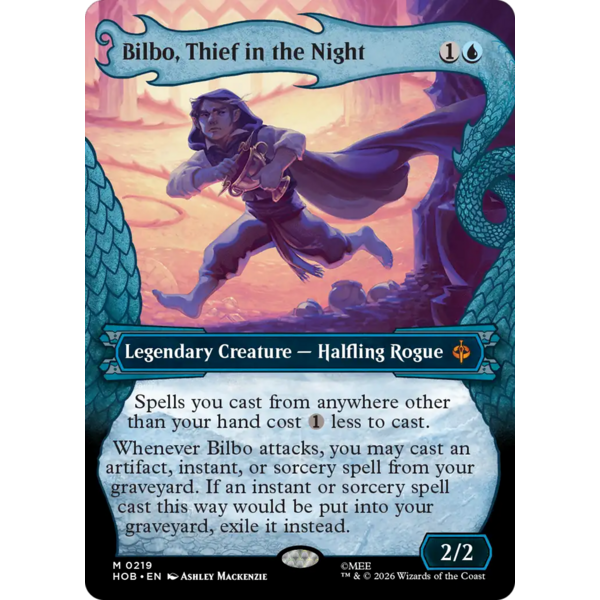 Magic: The Gathering Bilbo, Thief in the Night (Showcase) (219) Near Mint Foil