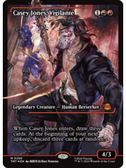 Magic: The Gathering Casey Jones, Vigilante (Showcase) (286) Lightly Played Foil