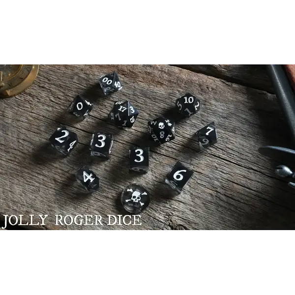 Limithron Pirate Borg - Jolly Roger Dice Set