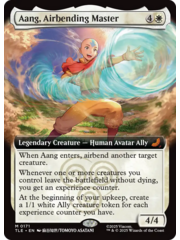 Magic: The Gathering Aang, Airbending Master (Extended Art) (171) Lightly Played