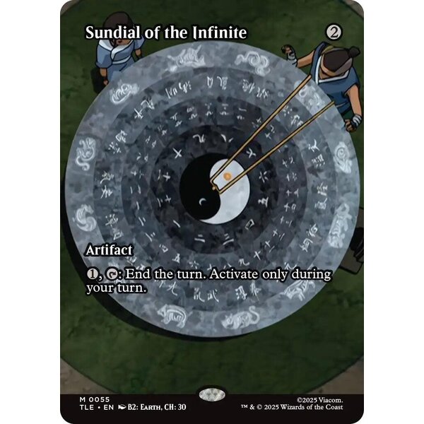 Magic: The Gathering Sundial of the Infinite (Borderless) (055) Lightly Played