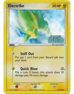 Pokemon Electrike (052) Lightly Played Reverse Holofoil