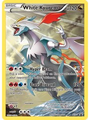 Pokemon White Kyurem (Full Art Promo) (XY81) Damaged Holofoil