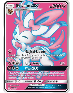 Pokemon Sylveon GX (Full Art) (140) Lightly Played Holofoil