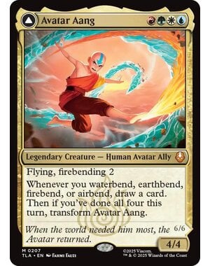 Magic: The Gathering Avatar Aang (207) Lightly Played Foil