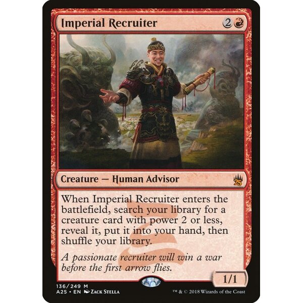 Magic: The Gathering Imperial Recruiter (136) Near Mint