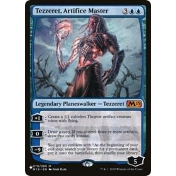 Magic: The Gathering Tezzeret, Artifice Master (079) Lightly Played