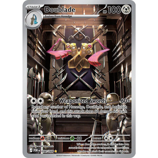 Pokemon Doublade (098) Lightly Played Holofoil