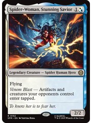 Magic: The Gathering Spider-Woman, Stunning Savior (152) Lightly Played