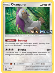 Pokemon Oranguru (Prerelease) (SM13) Moderately Played Holofoil