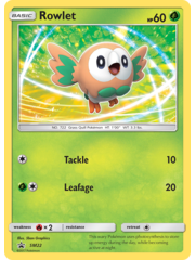 Pokemon Rowlet (SM22) Lightly Played Holofoil