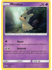 Pokemon Mimikyu (SM29) Lightly Played Holofoil