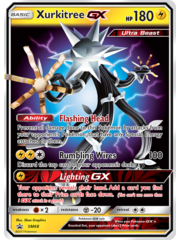 Pokemon Xurkitree GX (SM68) Damaged Holofoil