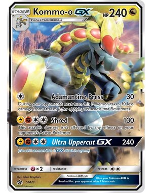 Pokemon Kommo-o GX (SM71) Lightly Played Holofoil