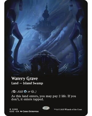 Magic: The Gathering Watery Grave (Borderless) (286) Near Mint
