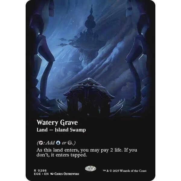 Magic: The Gathering Watery Grave (Borderless) (286) Near Mint