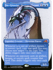 Magic: The Gathering Jin-Gitaxias, Progress Tyrant (Concept Praetor) (513) Near Mint Foil