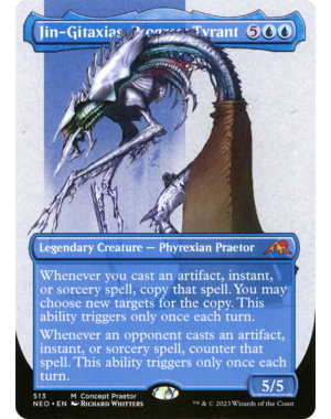 Magic: The Gathering Jin-Gitaxias, Progress Tyrant (Concept Praetor) (513) Near Mint Foil