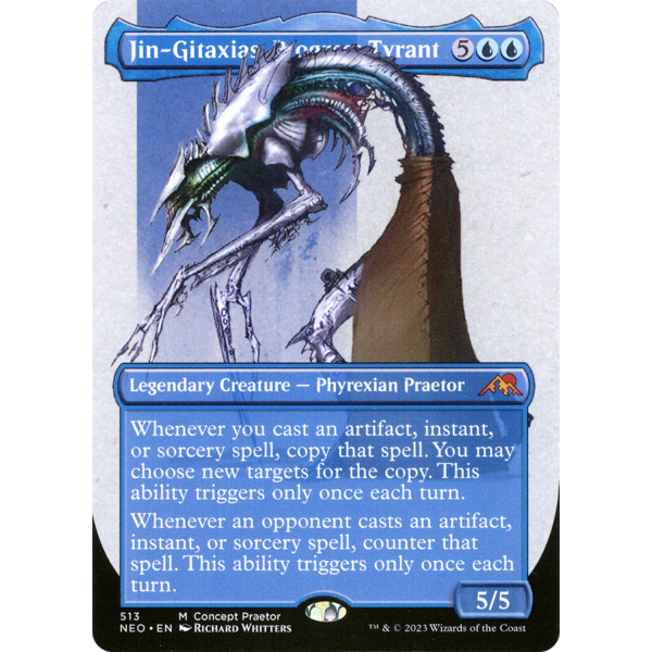 Magic: The Gathering Jin-Gitaxias, Progress Tyrant (Concept Praetor) (513) Near Mint Foil