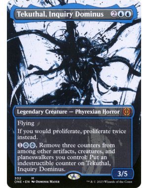 Magic: The Gathering Tekuthal, Inquiry Dominus (Showcase) (302) Lighlty Played Foil