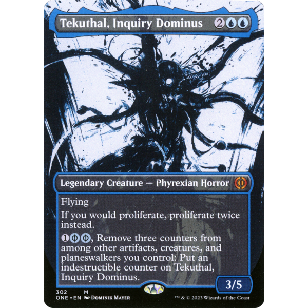 Magic: The Gathering Tekuthal, Inquiry Dominus (Showcase) (302) Lighlty Played Foil