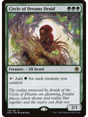 Magic: The Gathering Circle of Dreams Druid (176) Lightly Played