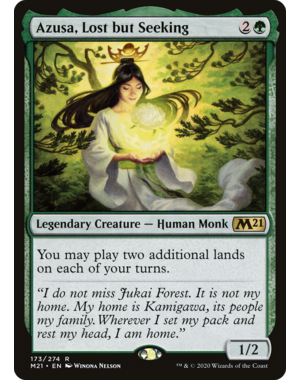 Magic: The Gathering Azusa, Lost but Seeking (173) Lightly Played
