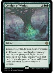 Magic: The Gathering Conduit of Worlds (163) Lightly Played