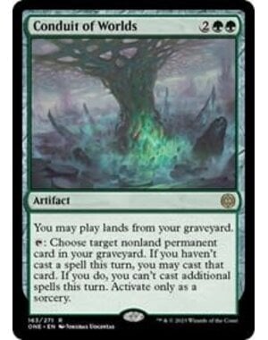 Magic: The Gathering Conduit of Worlds (163) Lightly Played
