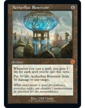 Magic: The Gathering Aetherflux Reservoir (002) Lightly Played