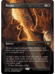 Magic: The Gathering Persist (Borderless) (042) Lightly Played