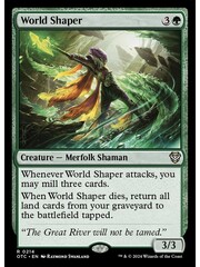 Magic: The Gathering World Shaper (214) Lightly Played