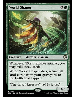 Magic: The Gathering World Shaper (214) Lightly Played
