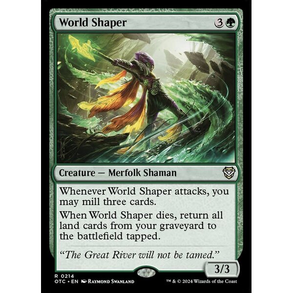 Magic: The Gathering World Shaper (214) Lightly Played
