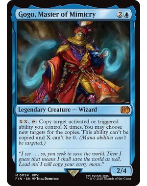 Magic: The Gathering Gogo, Master of Mimicry (054) Lightly Played Foil