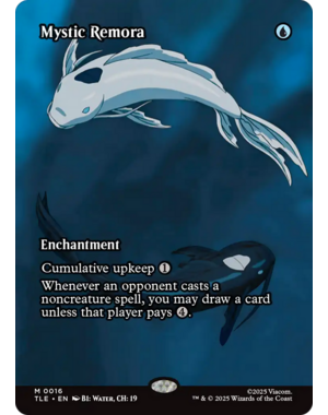 Magic: The Gathering Mystic Remora (Borderless) Near Mint Foil