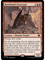 Magic: The Gathering Bonehoard Dracosaur (134) Lightly Played