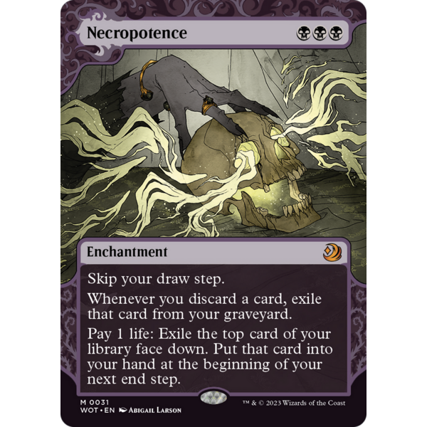 Magic: The Gathering Necropotence (031) Lightly Played