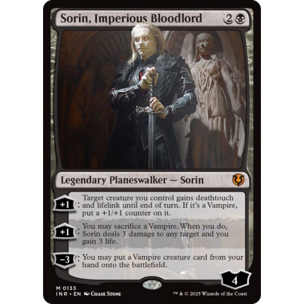 Magic: The Gathering Sorin, Imperious Bloodlord (133) Lightly Played