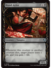 Magic: The Gathering Blood Artist (Showcase) (326) Lightly Played Foil