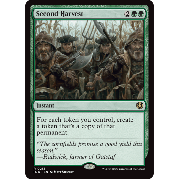Magic: The Gathering Second Harvest (213) Lightly Played