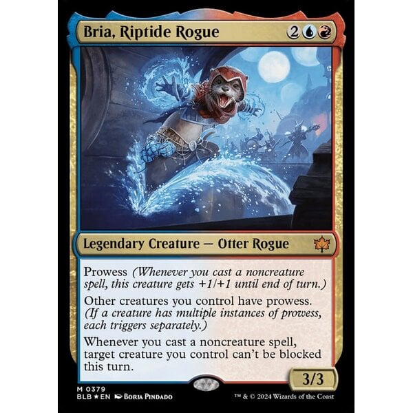 Magic: The Gathering Bria, Riptide Rogue (379) Lightly Played Foil