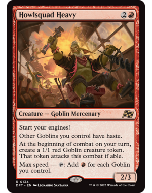 Magic: The Gathering Howlsquad Heavy (134) Lightly Played