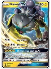 Pokemon Raikou GX (SM121) Lightly Played Holofoil