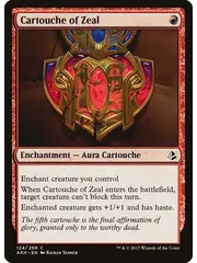 Magic: The Gathering Cartouche of Zeal (124) Near Mint