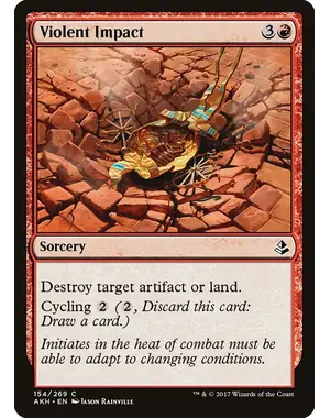 Magic: The Gathering Violent Impact (154) Near Mint