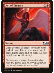 Magic: The Gathering Act of Treason (124) Near Mint