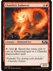 Magic: The Gathering Chandra's Embercat (129) Near Mint