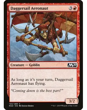 Magic: The Gathering Daggersail Aeronaut (133) Near Mint